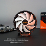 Кулер для CPU TESLA 920RGB V2, 1х120мм, 1600rpm, 3-pin, Al+Cu, серебристый-черный-белый/FRGB, 47CFM, 23дБ, 2-PIPE(прямой контакт), TDP 135Вт, INTEL 1700/1200/115x/775/1366, AMD AM5/AM4/AM3(+)/AM2(+)/FM2(+)/FM1/754/940/939 (TSL-920-RGB-V2)