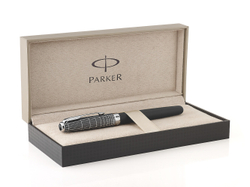 Ручка роллер Parker Sonnet Special Edition Contort Black Cisele