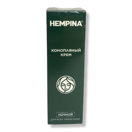 Крем для лица, Hempina, ночной, 40 мл