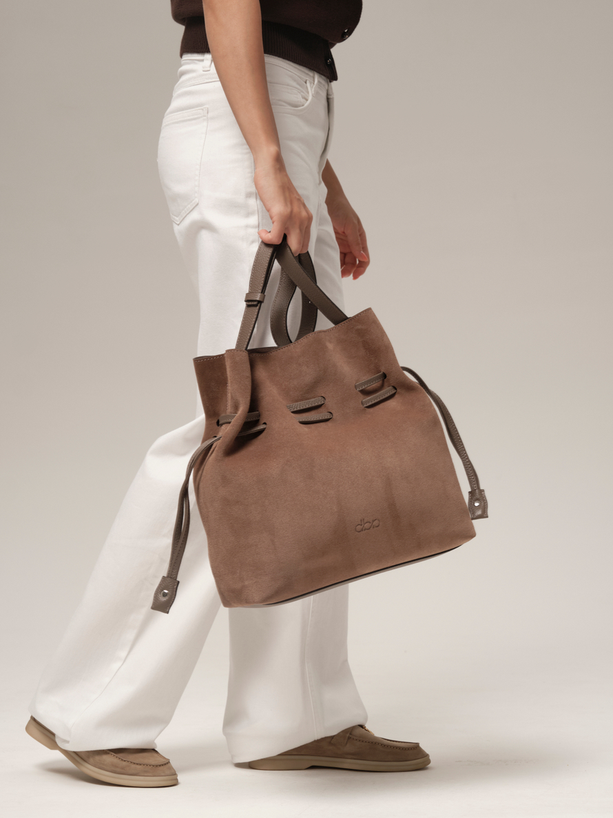 31143 серо-коричневый Сумка dbr