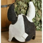 Шапка банная классическая «Викинг», цвет комбинированный, (без упаковки)