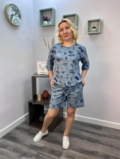 Пижама женская "938 К.П" шорты (183)