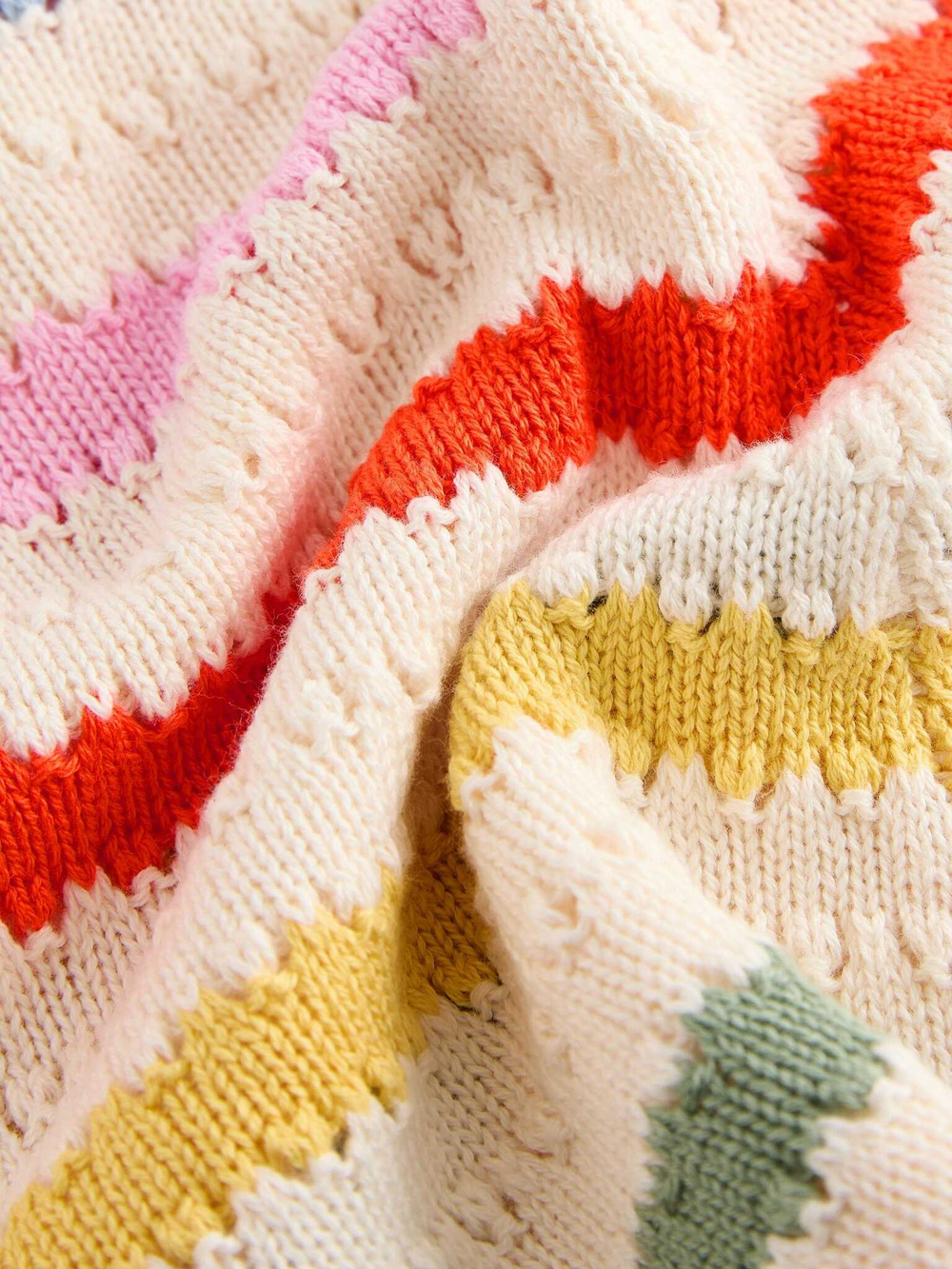 Джемпер для девочки Next E25-068, Молочный