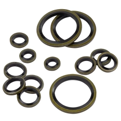 Шайбы резино-металлические, набор 90пр. RockFORCE RF-068581