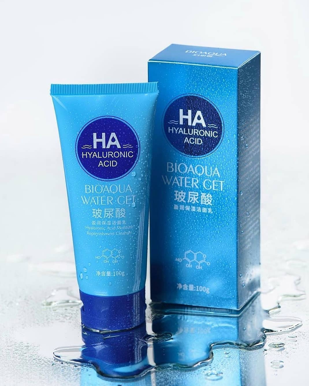 Пенка для умывания с гиалуроновой кислотой, 100г