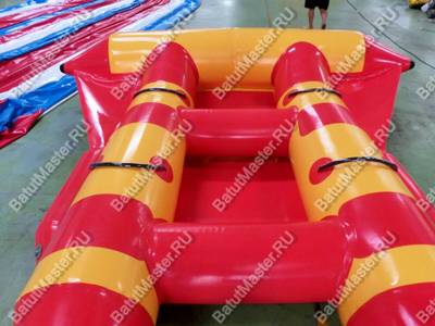 Двойной водный банан, "Красный" мест для посадки 4, без усиления