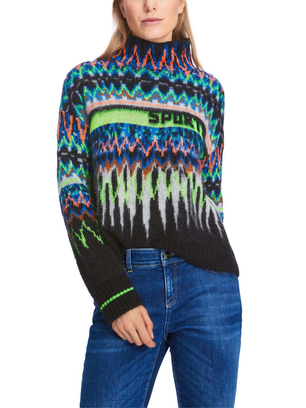 Свитер из шерсти альпака (Knitted in Germany)