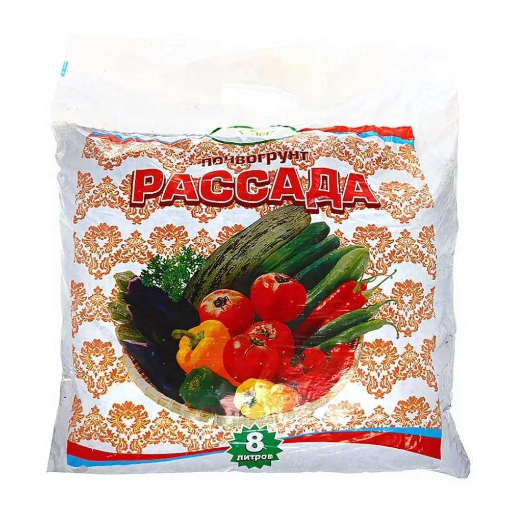 Почвогрунт 8л «Для рассады пасленовых» Гумимакс