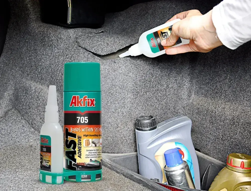 Суперклей двухкомпонентный Akfix 705 25 мл +100 гр