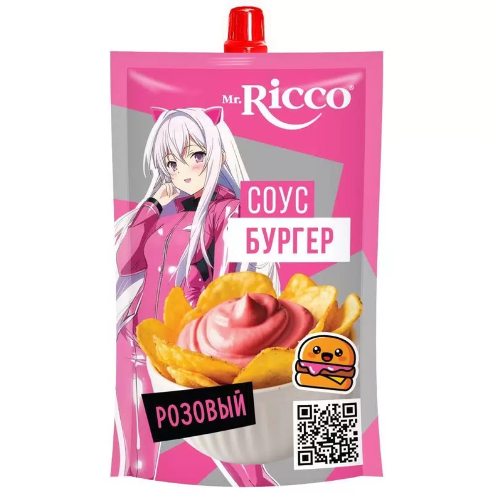 Соус Mr.Ricco Бургер Розовый  210 мл