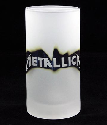 Бокал пивной Metallica (0028)