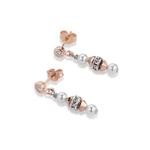*Серьги Coeur de Lion Rose Gold *4828/21-1620