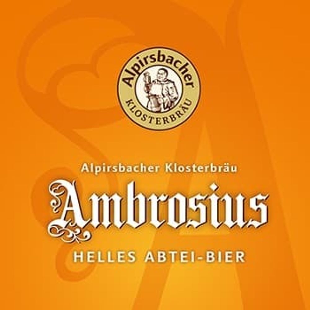 Alpirsbacher Klosterbraeu Ambrosius 0.75 л. - стекло(6 шт.)