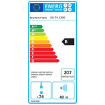 Винный шкаф двухзонный DUNAVOX DX-74.230DB параметры