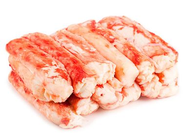 Мясо Камчатского краба, первая фаланга~600г