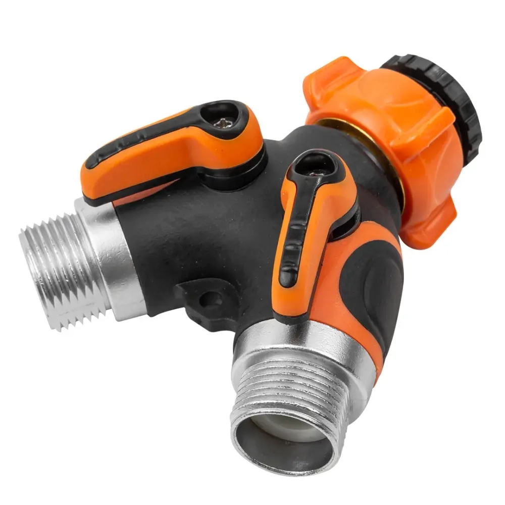 Распределитель двухканальный с кранами WMC TOOLS WMC-TG7207019-2
