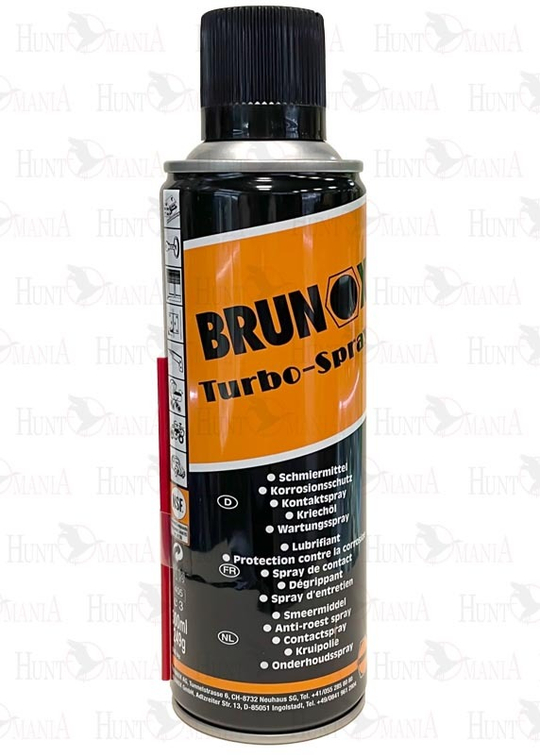 Brunox Turbo Spray для смазки оружия