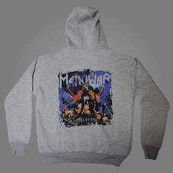 Толстовка Manowar меланж