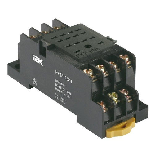 Разъем РРМ78/4(PYF14A) для РЭК78/4(MY4) модульный ИЭК RRP20D-RRM-4