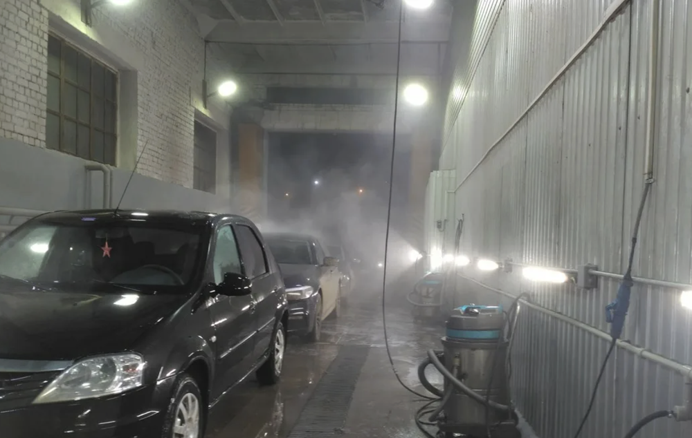 Светодиодный светильник СКС 36Вт, 4000К / 5000К, IP65, 1000x76x76мм для автосервиса и автомойки