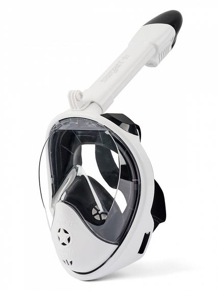 Маска полнолицевая Sargan Планета океан 2.0 белый/черный