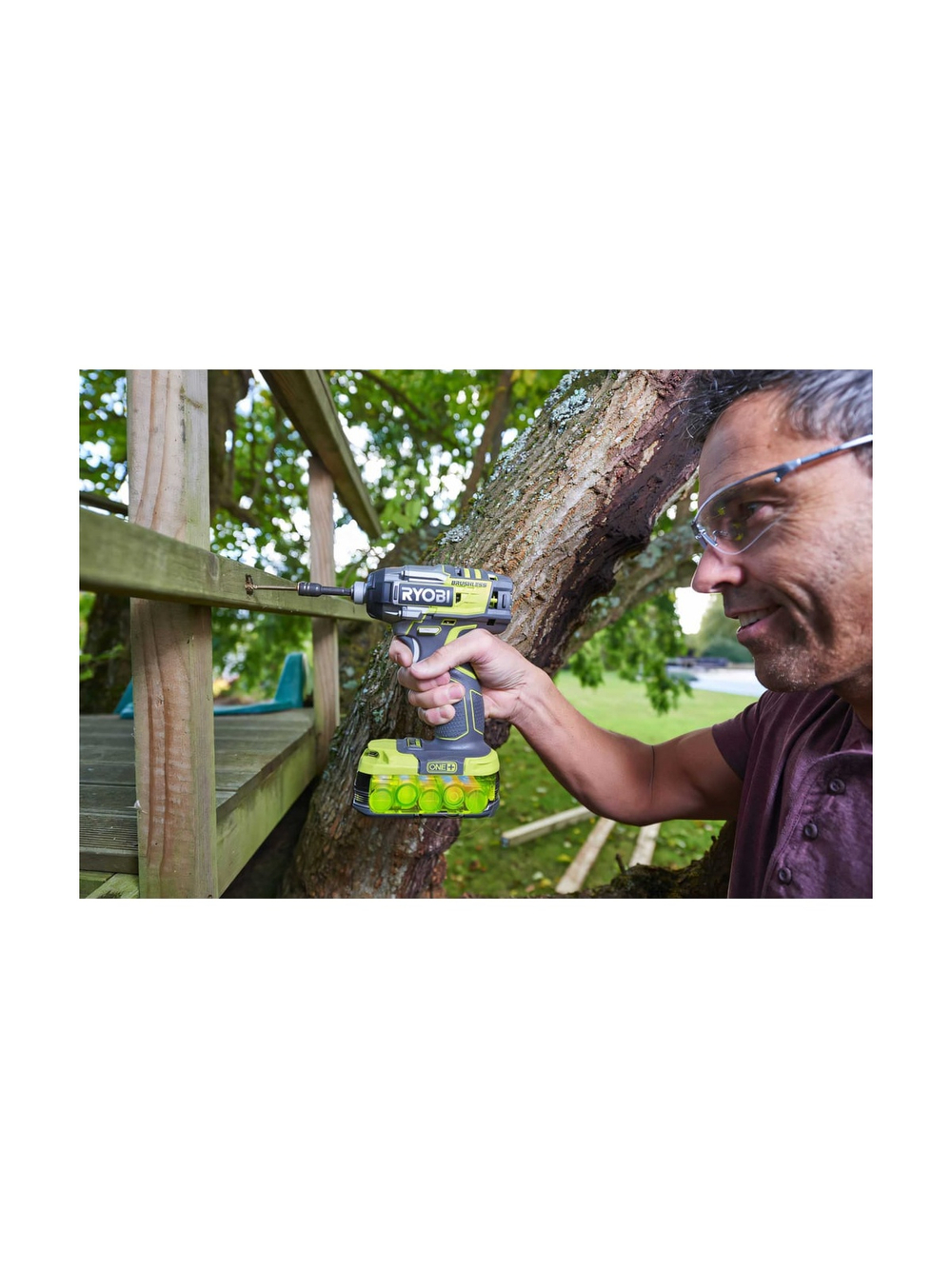 Импульсный бесщеточный винтоверт Ryobi ONE+ R18IDBL-0  без аккумулятора в комплекте 5133002662