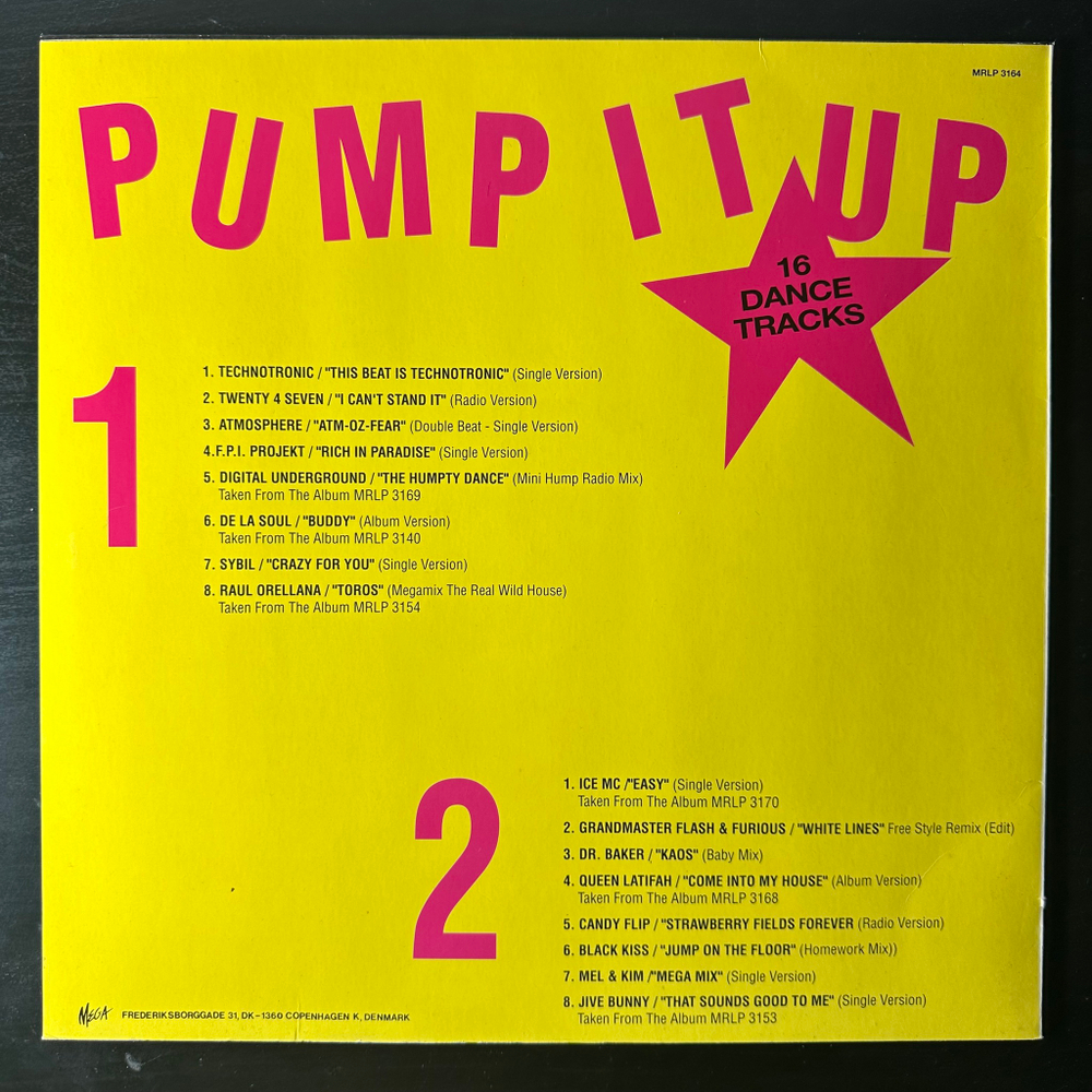 Сборник Pump It Up (Германия 1990г.)