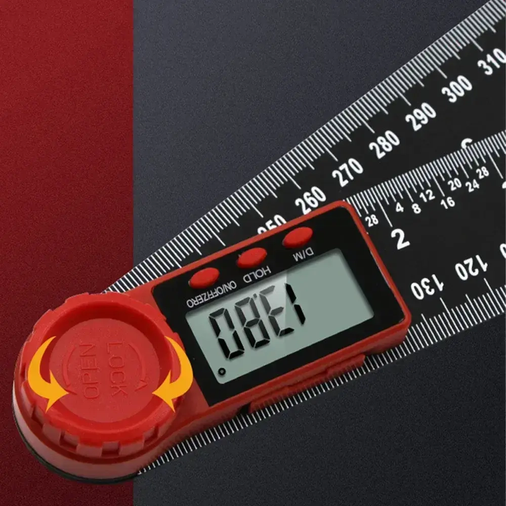 Угломер электронный, линейка цифровой транспортир