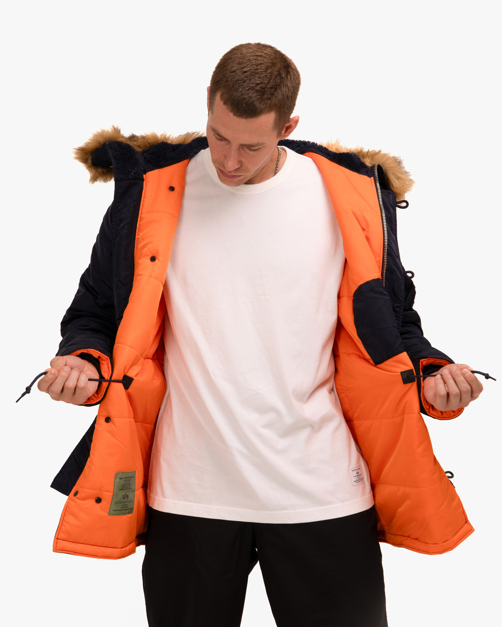 Парка N-3B Slim Fit (Replica Blue) Alpha Ind.