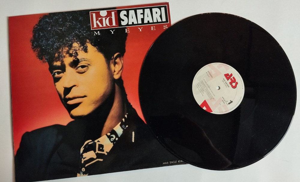 Винтажная виниловая пластинка LP Kid Safari My Eyes (Spain 1991)