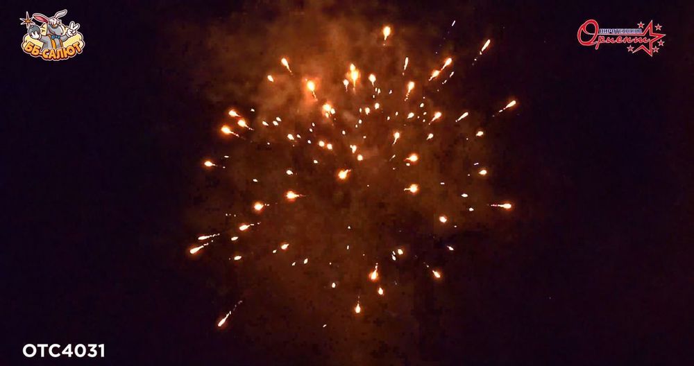 Римская свеча Веселые снежинки 0,8"/8 залпов