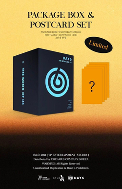 Альбом Day6 - The Book Of Us : Negentropy Chaos Swallowed Up In Love 7th Mini Album 2 Version SET