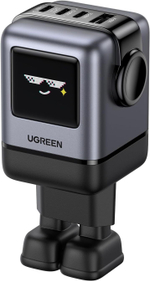 Зарядное устройство 3xUSB-C+1 USB, 100W, Nexode Robot GanN, UGREEN 45515B