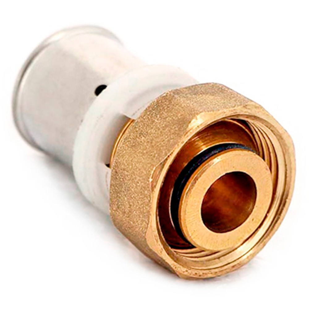 Муфта Uni-Fitt пресс-В 16x3/4"EK с накидной гайкой