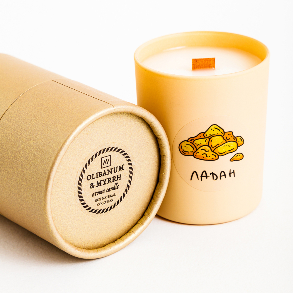 Свеча с ароматом Ладана, 200 мл