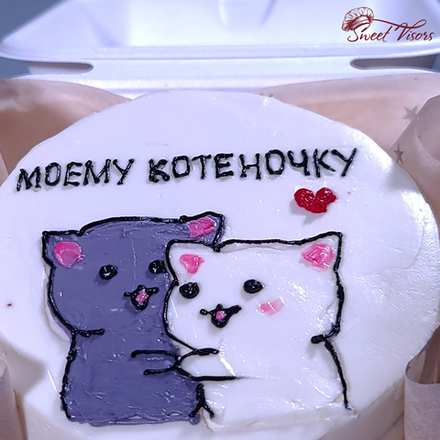 Бенто торт "Котята"