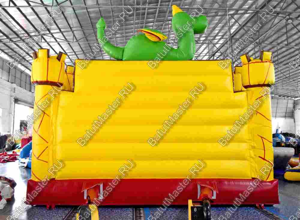 Коммерческий надувной батут "Замок дракона"