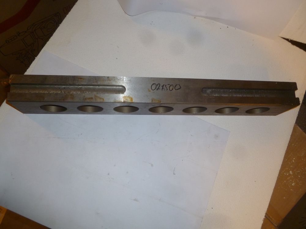 Рейка гибки арматуры для станка GW 52R/52AZ/Bending clamp special disk