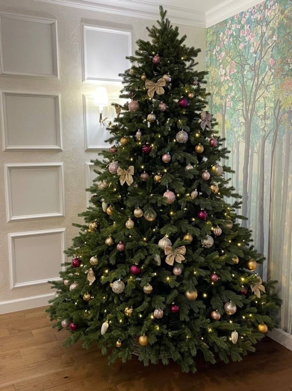 Ель искусственная «Графская» (Литая+пвх) 210 см / 2.1 м