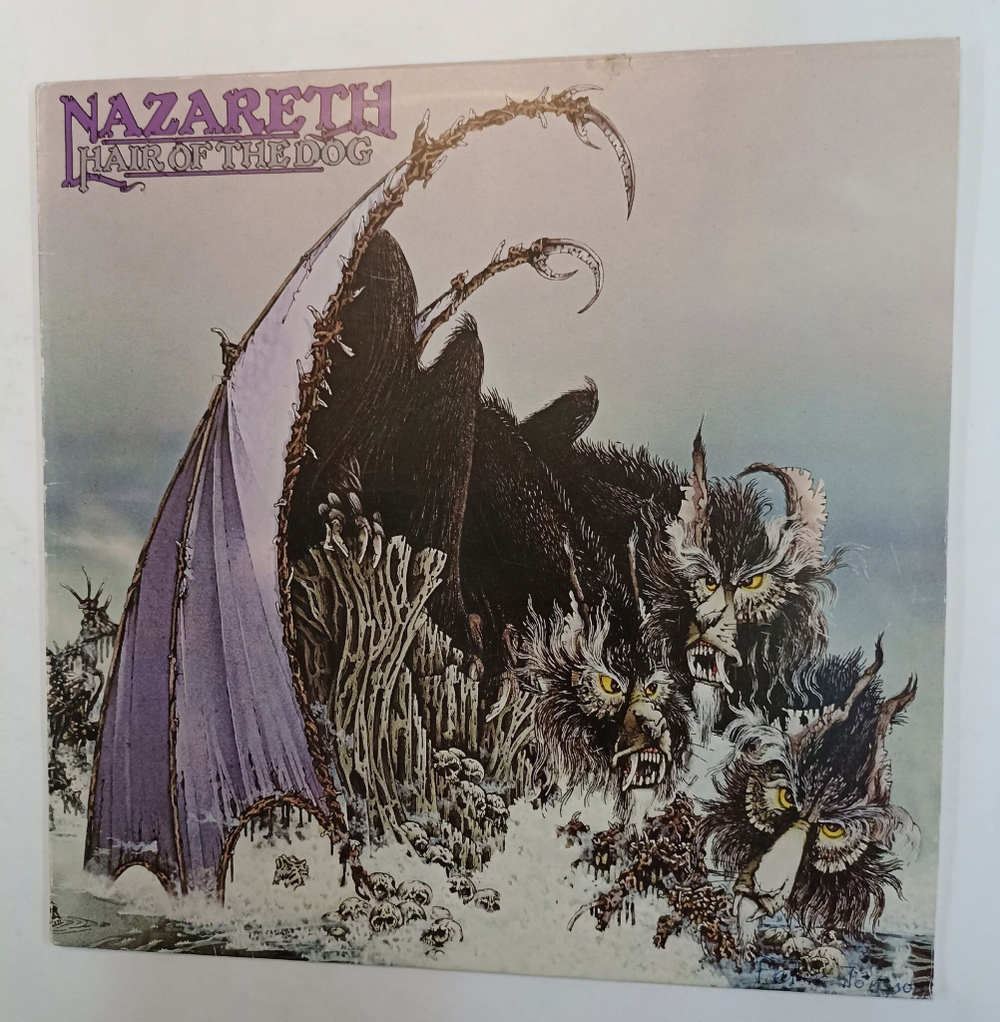 Винтажная виниловая пластинка Nazareth Hair Of The Dog (Scandinavia 1975)