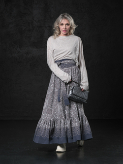 Юбка с орнаментом+ кушак