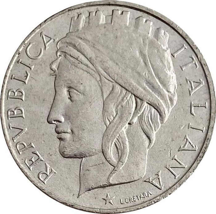 50 лир 1997 Италия XF