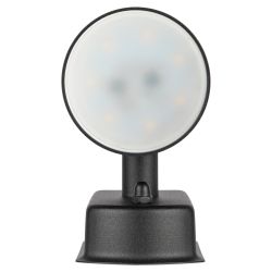 Светильник декоративный настенный ЭРА WL27 BK под лампу MR16 GU10 IP54 черный для интерьера и фасадов зданий | Настенная подсветка