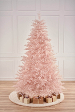 Ель искусственная Розовая 1,8 м подставка металл 100% Литые веточки МаксКристмас
