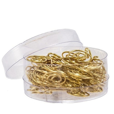 Крючки золотистые 50 шт [Арт. W5308]