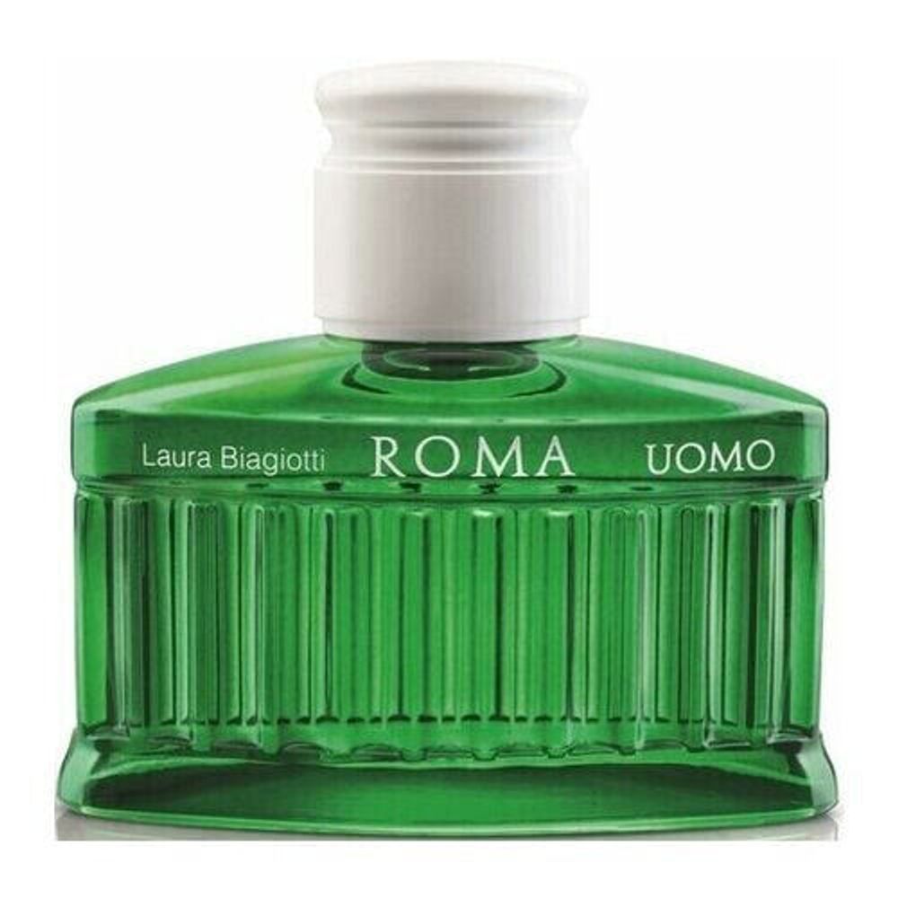 Лимитированная версия парфюма Laura Biagiotti Roma Uomo Green Swing для мужчин 6%-12%