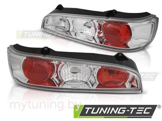 Задние фонари для Fiat Seicento 600 (98-10) хромированные