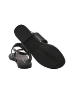 Кожаные босоножки CALVIN KLEIN JEANS - черный(YW0YW00953)