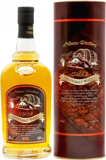 Виски Nantou Distillery, Omar Single Malt Peated Type, 0.7 л