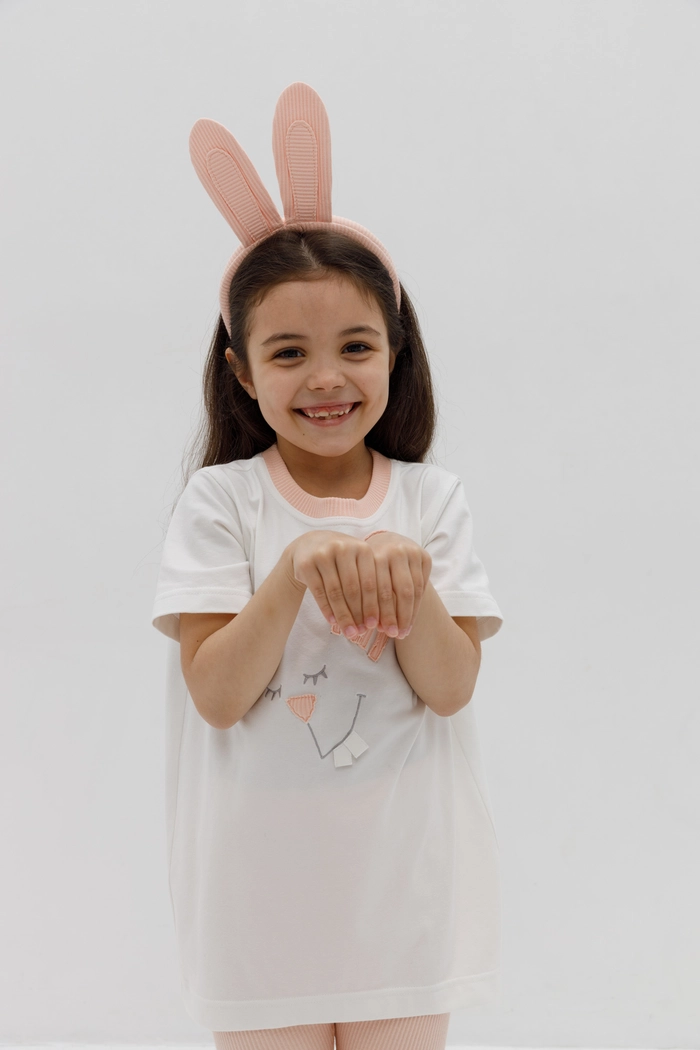 ОБОДОК ДЕТСКИЙ РЕНТИ ПЕРСИКОВЫЙ